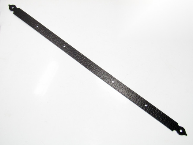 Пластина декоративная ПД-600-25-2-S черная матовая