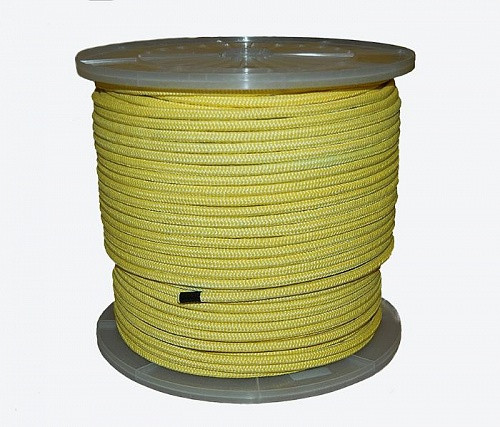 Синтетический трос Кевлар HY PRO 5мм Китай (желтый)