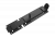 Засов с проушиной плоский ЗПП-350 мм черный Д