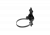 Кронштейн для кашпо мод.13, d12 см, черный Д