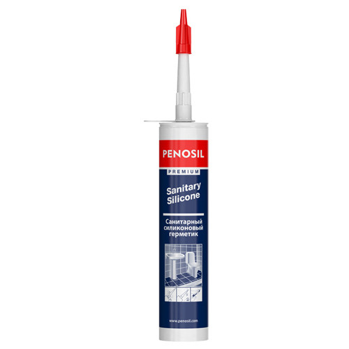 Герметик Penosil Sanitary 318,силиконовый санитарный 280мл.б/ц (12 шт)