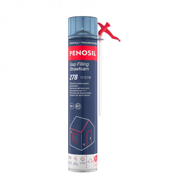 Пена быт. всесезонная PENOSIL Gap Filling Strawfoam "278" 650ml