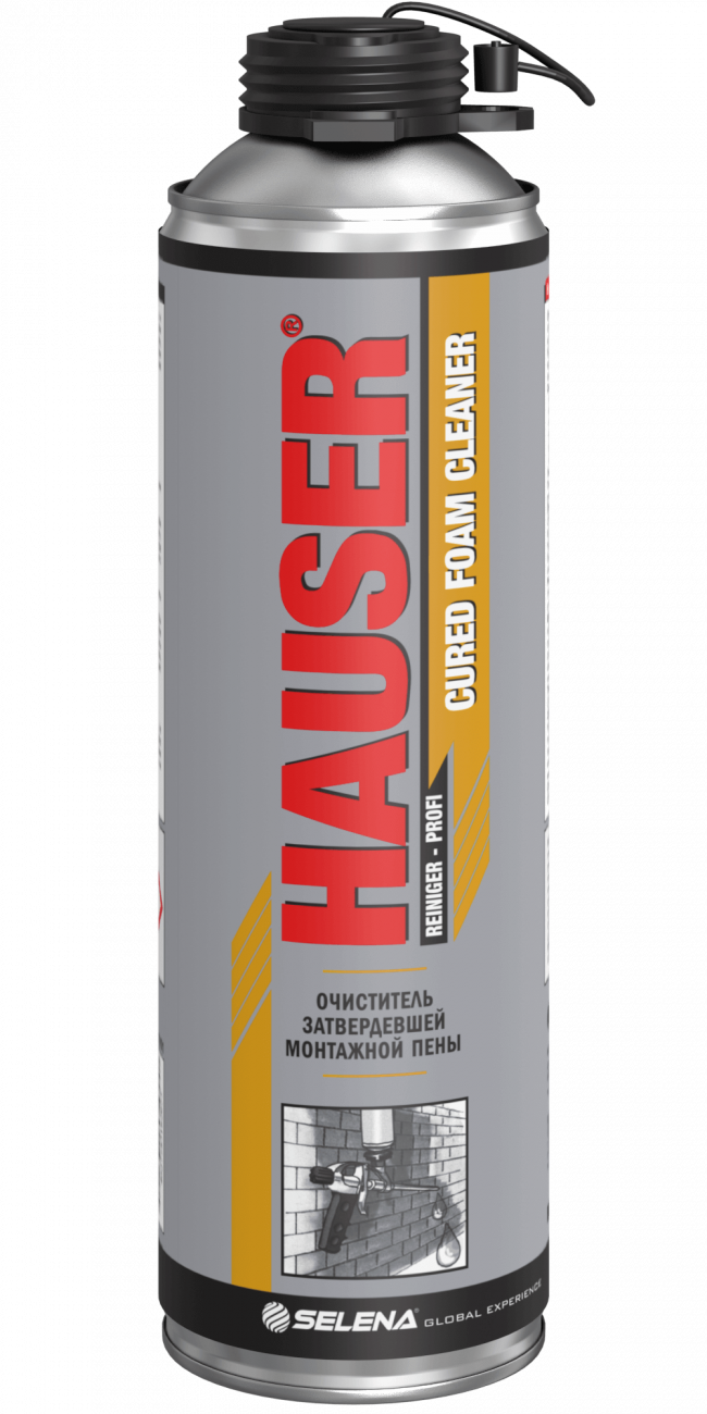 Hauser Очиститель для затвердевшей монтажной пены, 420 г (12 шт.)
