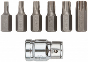Набор бит "TORX" 7 шт. CrV (57825)