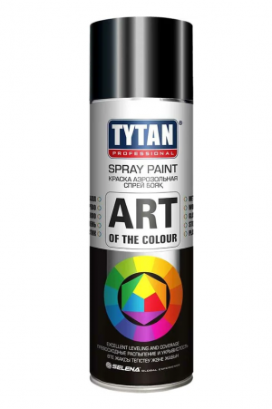 Аэрозольная краска Tytan PROFESSIONAL ART OF THE COLOUR RAL9005, черная глянец 400мл