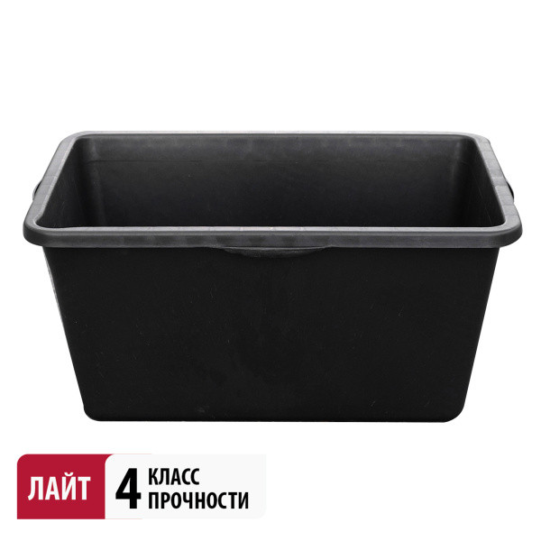 Таз для смесей прямоугольный 40 литров, EKOTOOLS