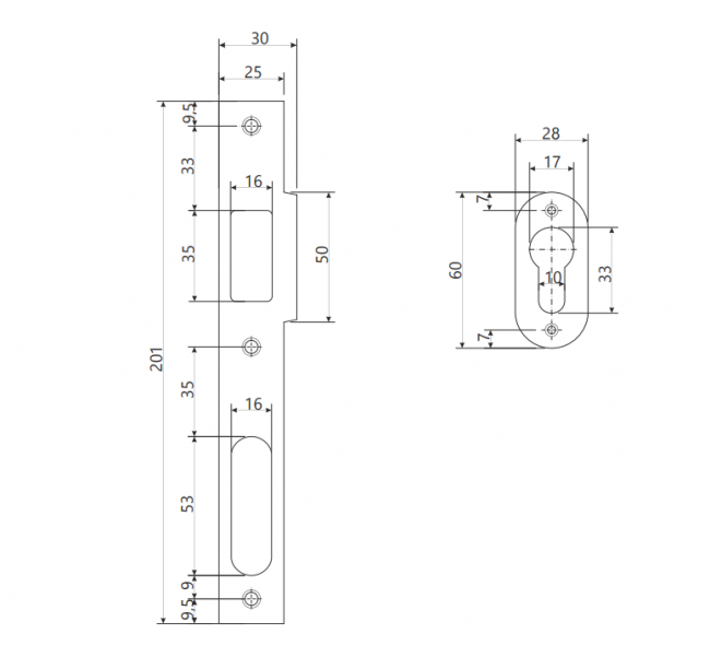 Замок врезной Apecs 2200/70-G (28) Замок врезной Apecs 2200/70-G (28)