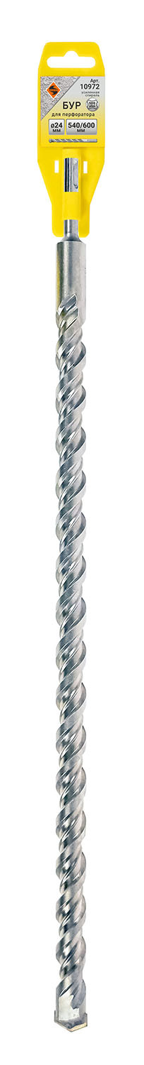 Бур SDS+ ф 24*540/600 усил. Россия.