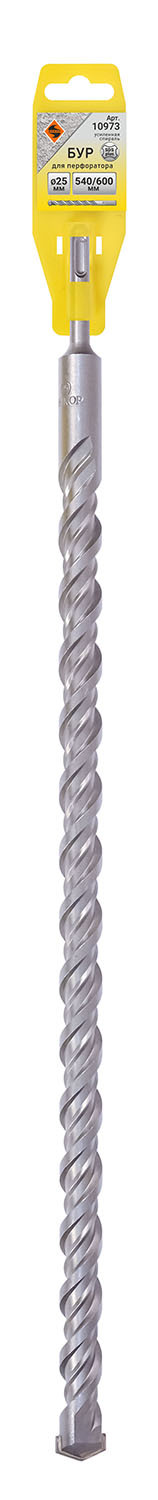 Бур SDS+ ф 25*540/600 усил. Россия.