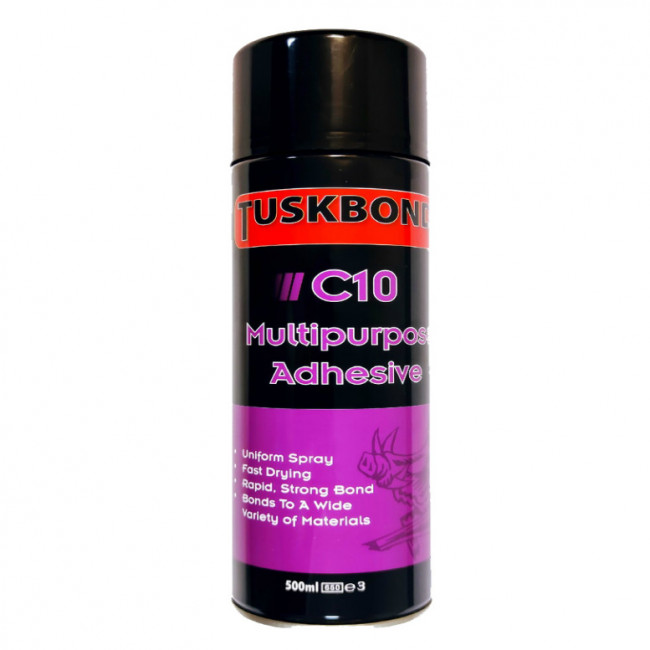 Клей аэрозольный Tuskbond C10 (500мл) Клей аэрозольный Tuskbond C10 (500мл)