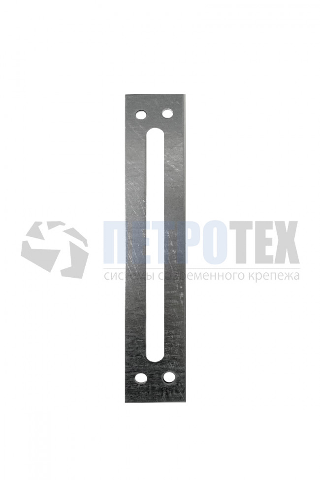 Пластина для обсады, оцинкованная 120×40×2,0 (100 шт)