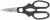 Ножницы технические нержавеющие, толщина лезвия 1,8 мм, 205 мм
