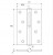 Петля Апекс 100*70-В-Steel-CR-L (хром) Петля Апекс 100*70-В-Steel-CR-L (хром)