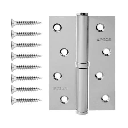 Петля Апекс 100*70-В-Steel-CR-R (хром)