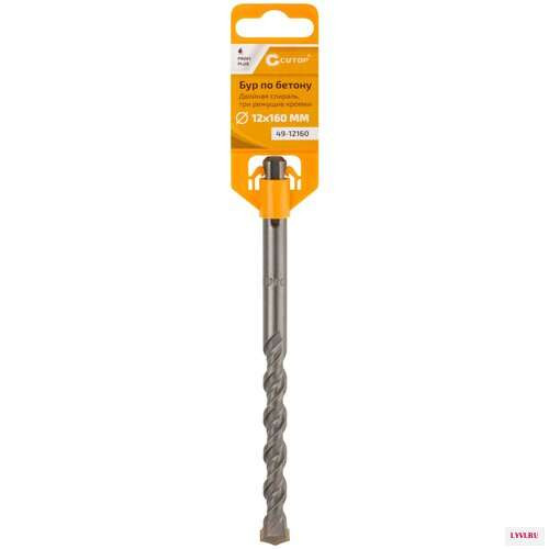 Бур CUTOP Profi+ двойная спираль, 3 пылеотводящих кромки 12*210