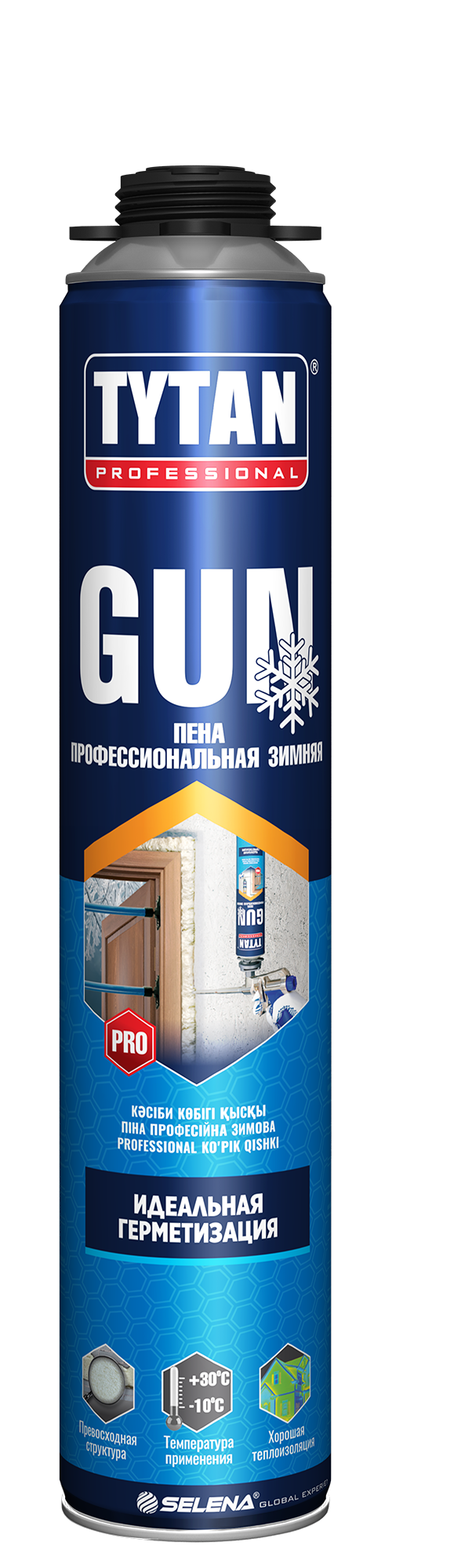 TYTAN Professional GUN пена профессиональная зимняя 750 мл (12 шт.)