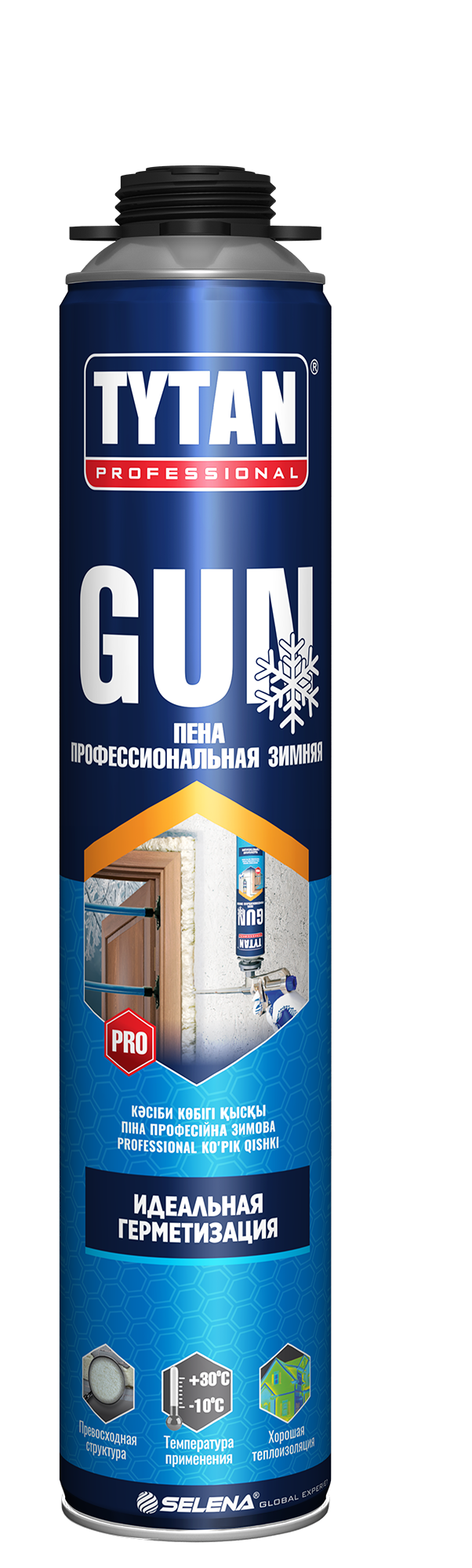 TYTAN Professional GUN пена профессиональная всесезонная 750 мл (12)