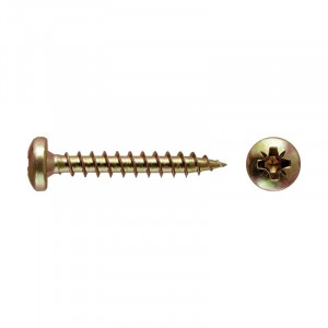 Сам-з 5* 30 цилиндр, крест "Pozi", ж/цинк(200)