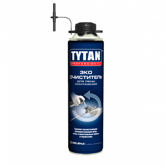 Tytan Professional ЭКО очиститель для монтажной пены 500 мл (12 шт.)