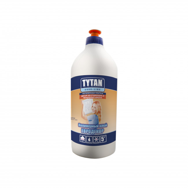 TYTAN Euro-line Евродекор полимерный клей 0,25 л (25 шт.) TYTAN Euro-line Евродекор полимерный клей 0,25 л (25 шт.)