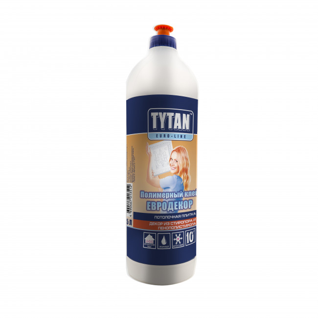 TYTAN Euro-line Евродекор полимерный клей 0,5 л (16 шт.)
