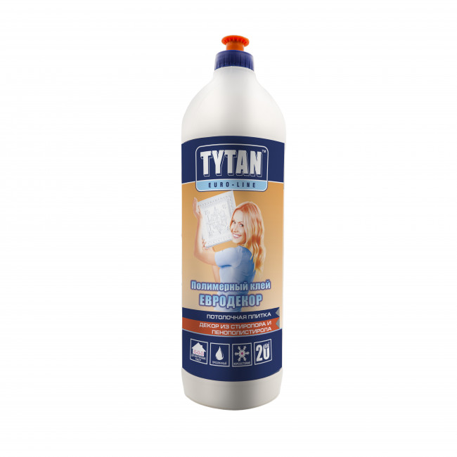 TYTAN Euro-line Евродекор полимерный клей 1 л (9 шт.)