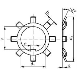 Шайба DIN5406 MB 4 (d20)