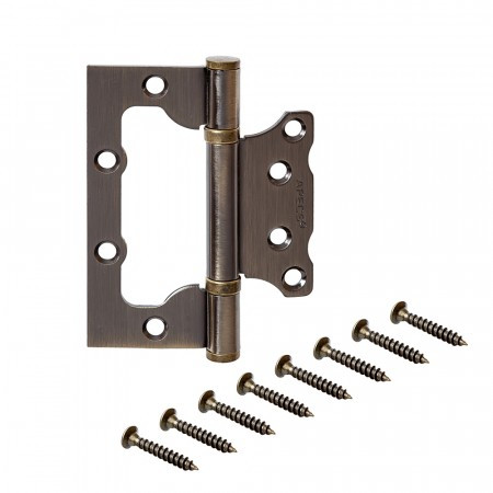 Петля накладная Apecs 100*75*2,5-B2-Steel-AB Петля накладная Apecs 100*75*2,5-B2-Steel-AB