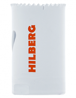 Коронка биметаллическая по металлу 35мм, мелкий зуб, Hilberg Bi-Metal Cobalt 8% (М42)