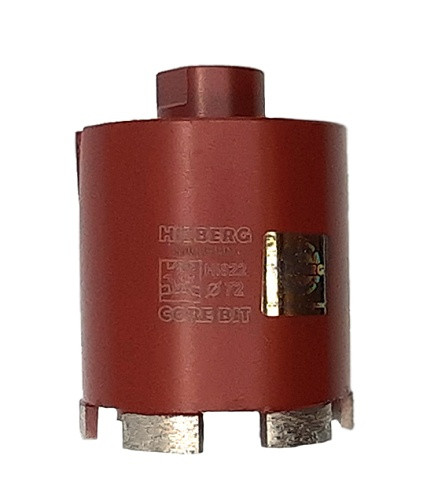 Коронка алмазная 72 мм Hilberg Industrial Laser Micro Hit HI822
