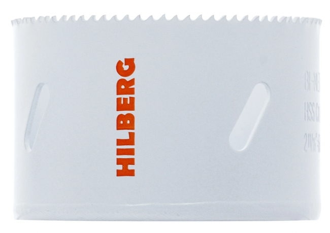 Коронка биметаллическая по металлу 68мм, мелкий зуб, Hilberg Bi-Metal Cobalt 8% (М42) Коронка биметаллическая по металлу 68мм, мелкий зуб, Hilberg Bi-Metal Cobalt 8% (М42)