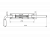 Засов с пружиной ЗСП-500 мм мод.2 черный Д